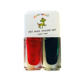 Water-based pet nail polish set