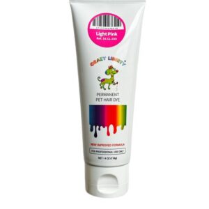 Tube of colorful children's toothpaste with playful design.