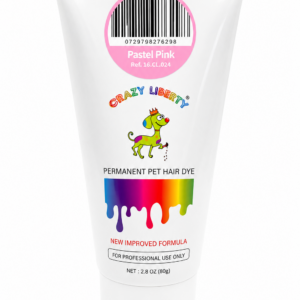 Pet Hair Dye (Pastel Pink) 2.8 Fl Oz, Permanent Dog Hair Dye