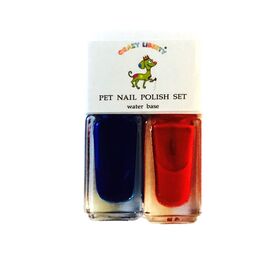 Water-based pet nail polish duo