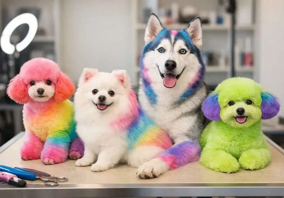 12 Dog Grooming Color Ideas That Pop