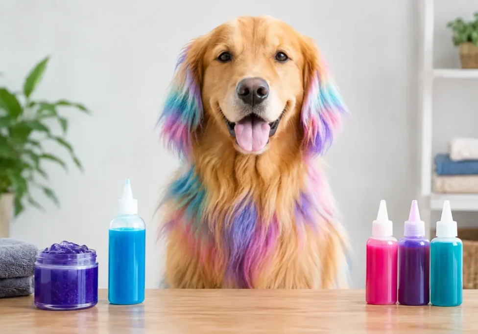 Gel Versus Liquid Pet Dye for Creative Coats