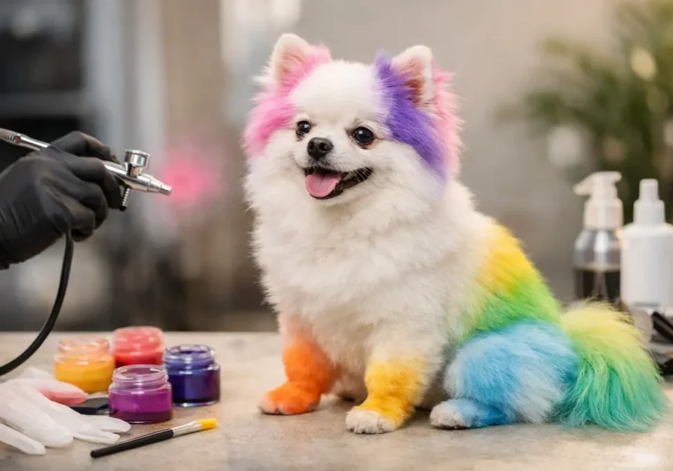 How to Apply Creative Color on Pets Safely