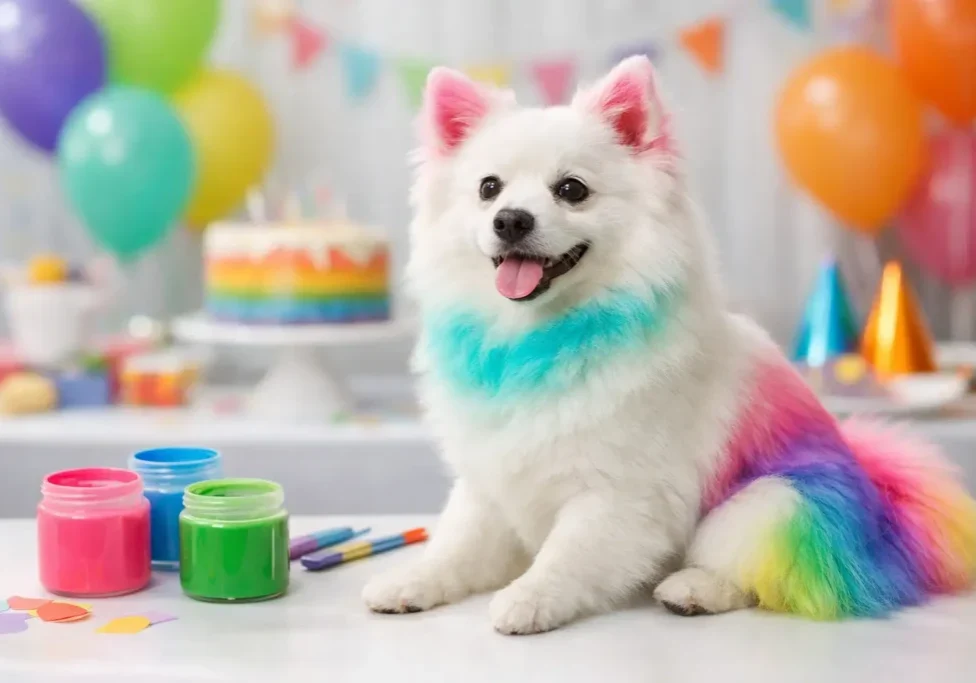 Pet Color for Themed Parties That Pops Safely