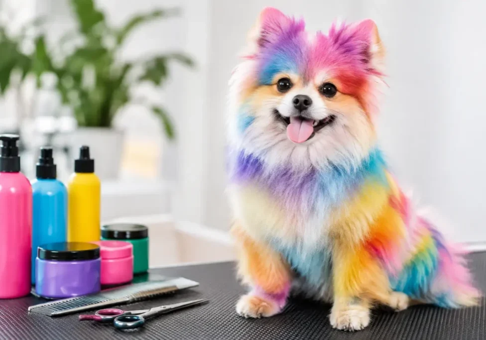 Pet Cosmetics for Colorful, Safe Creative Grooming